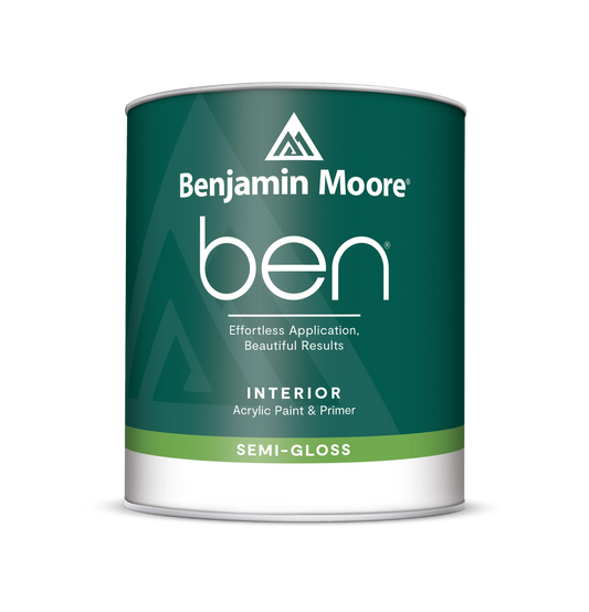 Ben Waterborne Interior Paint- Semi-Gloss