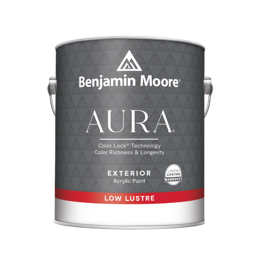 Aura Waterborne Exterior Paint - Low Lustre Finish