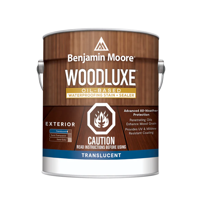 Woodluxe® Oil-Based Waterproofing Stain + Sealer - Translucent