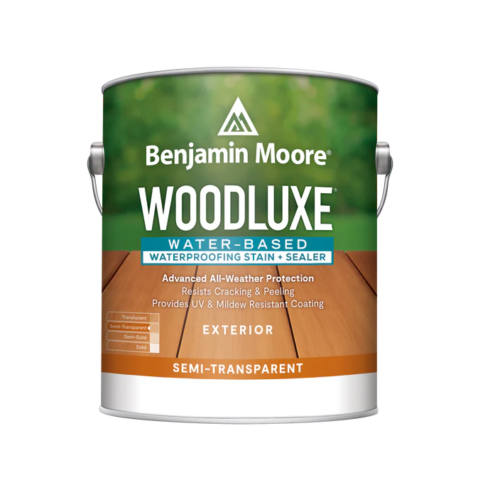 Woodluxe® Water-Based Waterproofing Stain + Sealer - Semi-Transparent