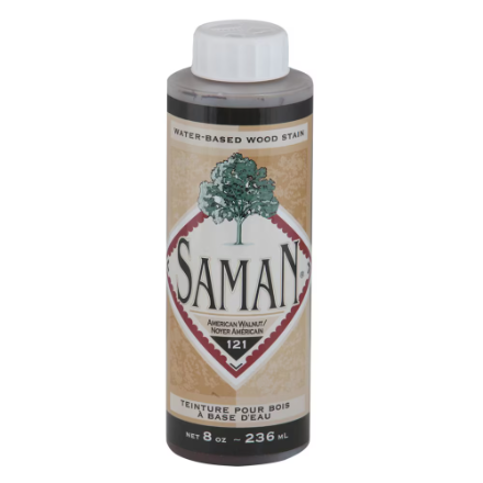 SamaN Water Based Stain American Walnut 236ml TEW-121