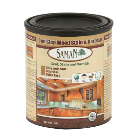 SamaN Seal, Stain and Varnish Walnut SAM-309