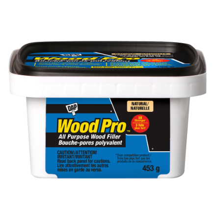 DAP WOODPRO All Purpose Latex Wood Filler 453G Natural