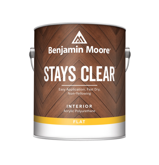 Stays Clear Acrylic Polyurethane - Flat