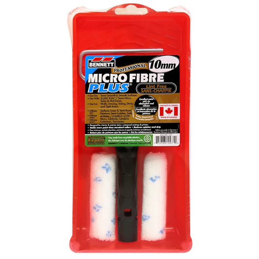 BENNETT MicroFibre Plus 4-inch Paint Roller Kit