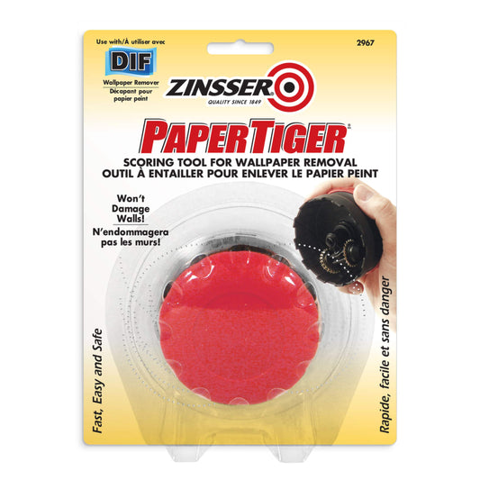 Zinsser Paper Tiger Scoring Tool for Wallpaper Removal